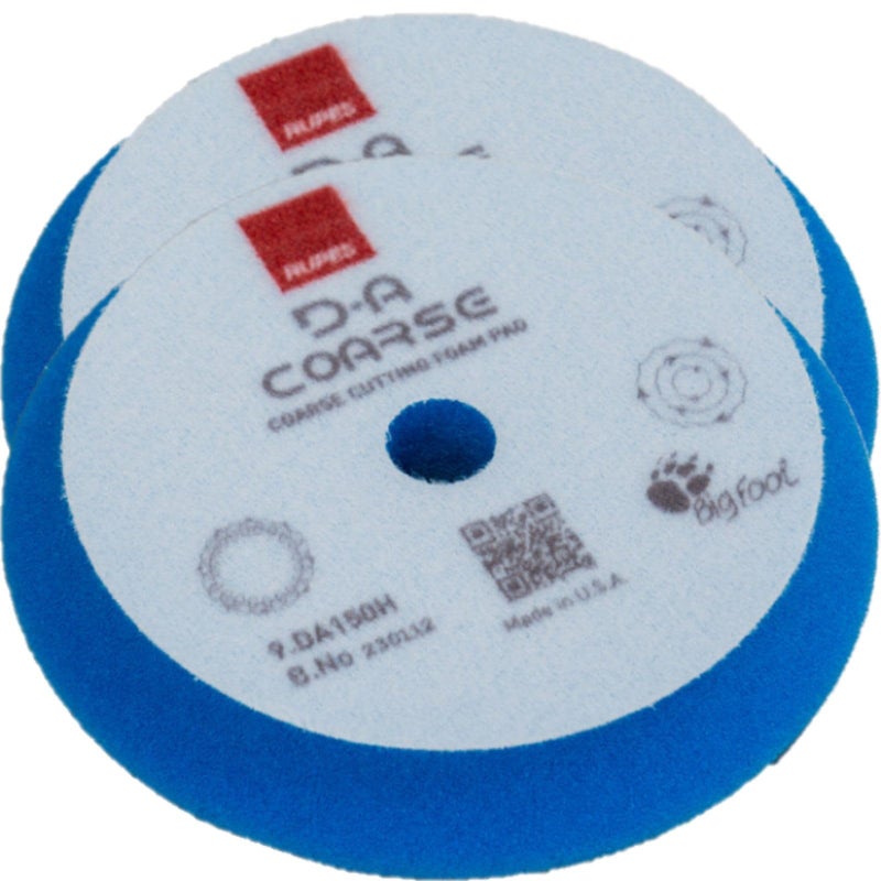RUPES D-A Series 6"" Orbital Foam Polishing Pads Bundle - Includes 2 Fine, 2 Ultra Fine and 2 Coarse Foam Pads - Tailored to Meet The Diverse Needs of Automotive Detailing - Image 4